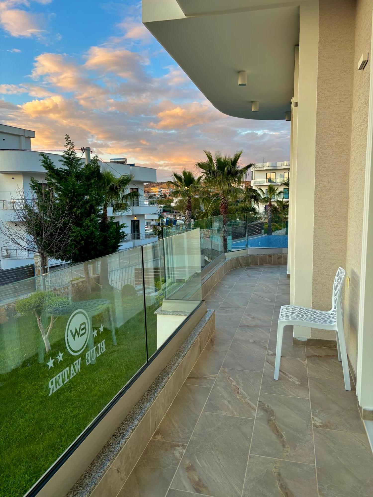 Blue Water Hotel Ksamil Exterior foto